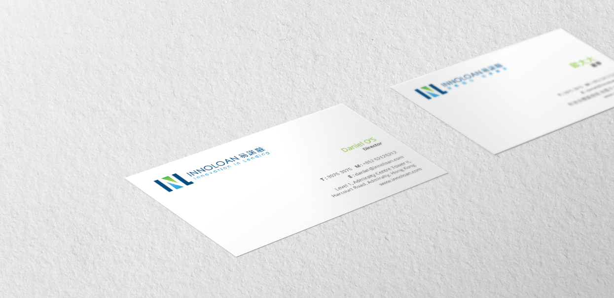 Innoloan namecard design